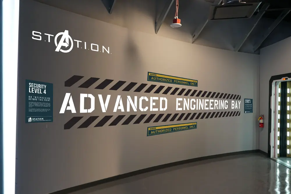 Avengers Station Wall Graphics