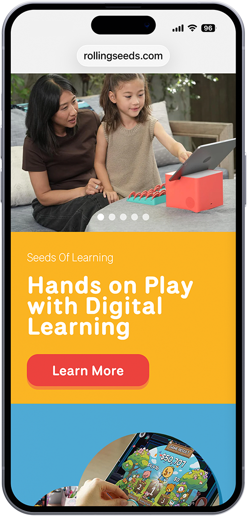 Mobile Rolling Seeds store app